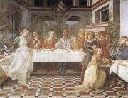 Fra Filippo Lippi The Feast of Herod Salome's Dance oil painting artist